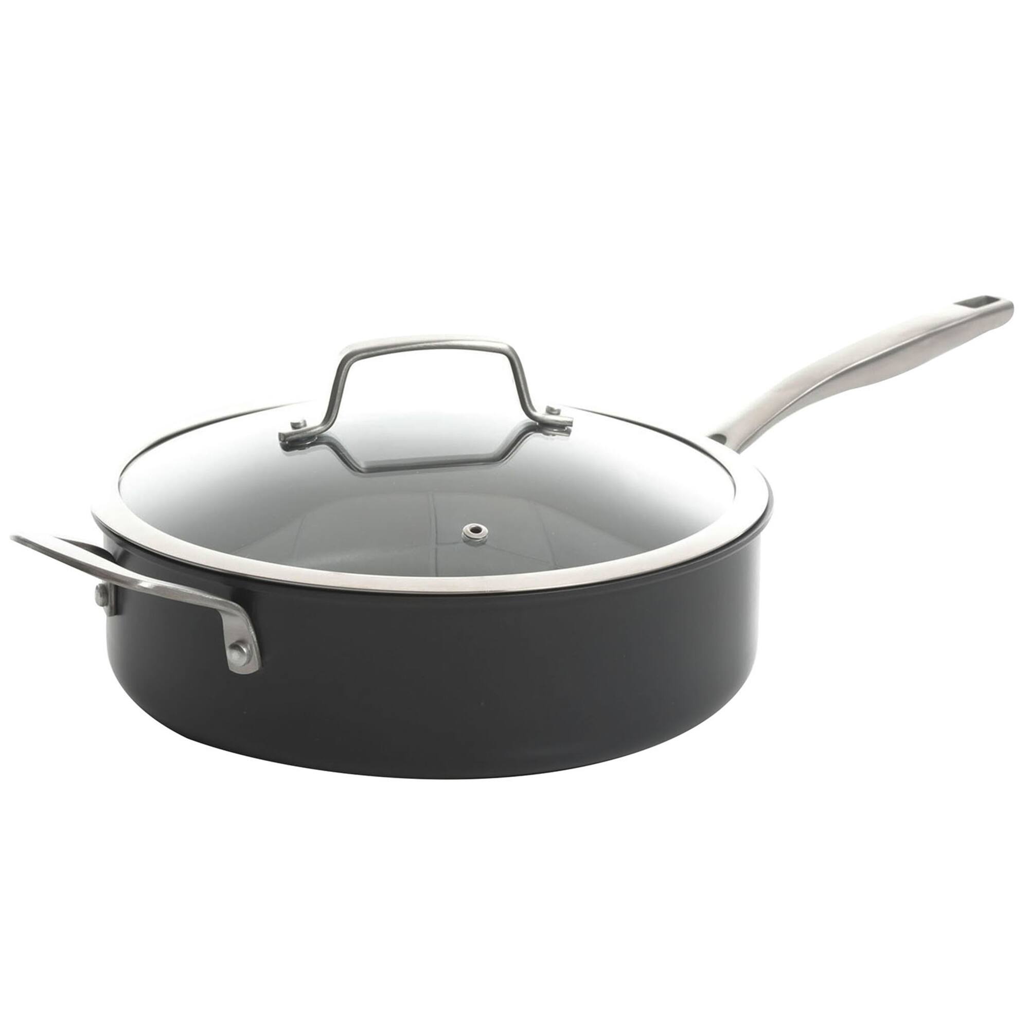 Kenmore® Pro Arbor Heights 10-Piece Black Nonstick Aluminum Cookware Set